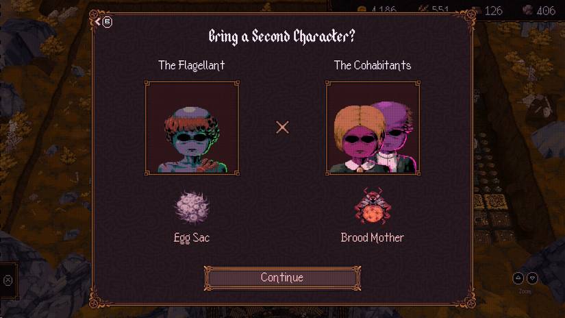 Flagellant and Cohabitants characters in Ball x Pit.