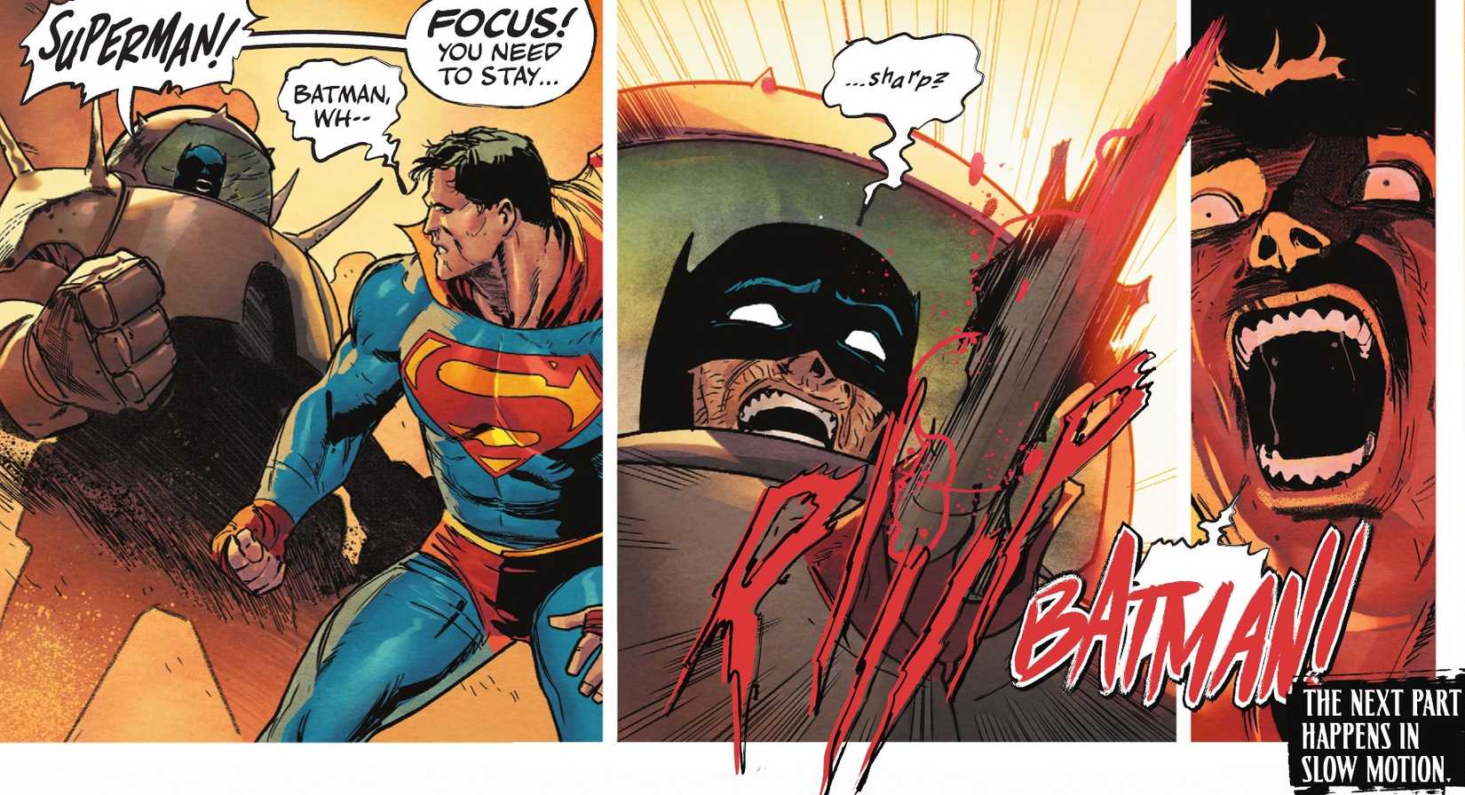 Batman KIlled in Front of Superman in DC KO Comic