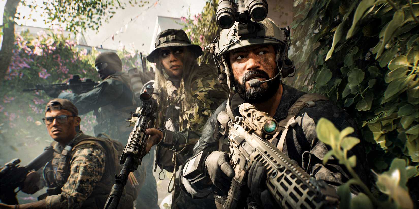 The four main characters from the Battlefield 6 campaign, collectively known as Dagger 1-3.
