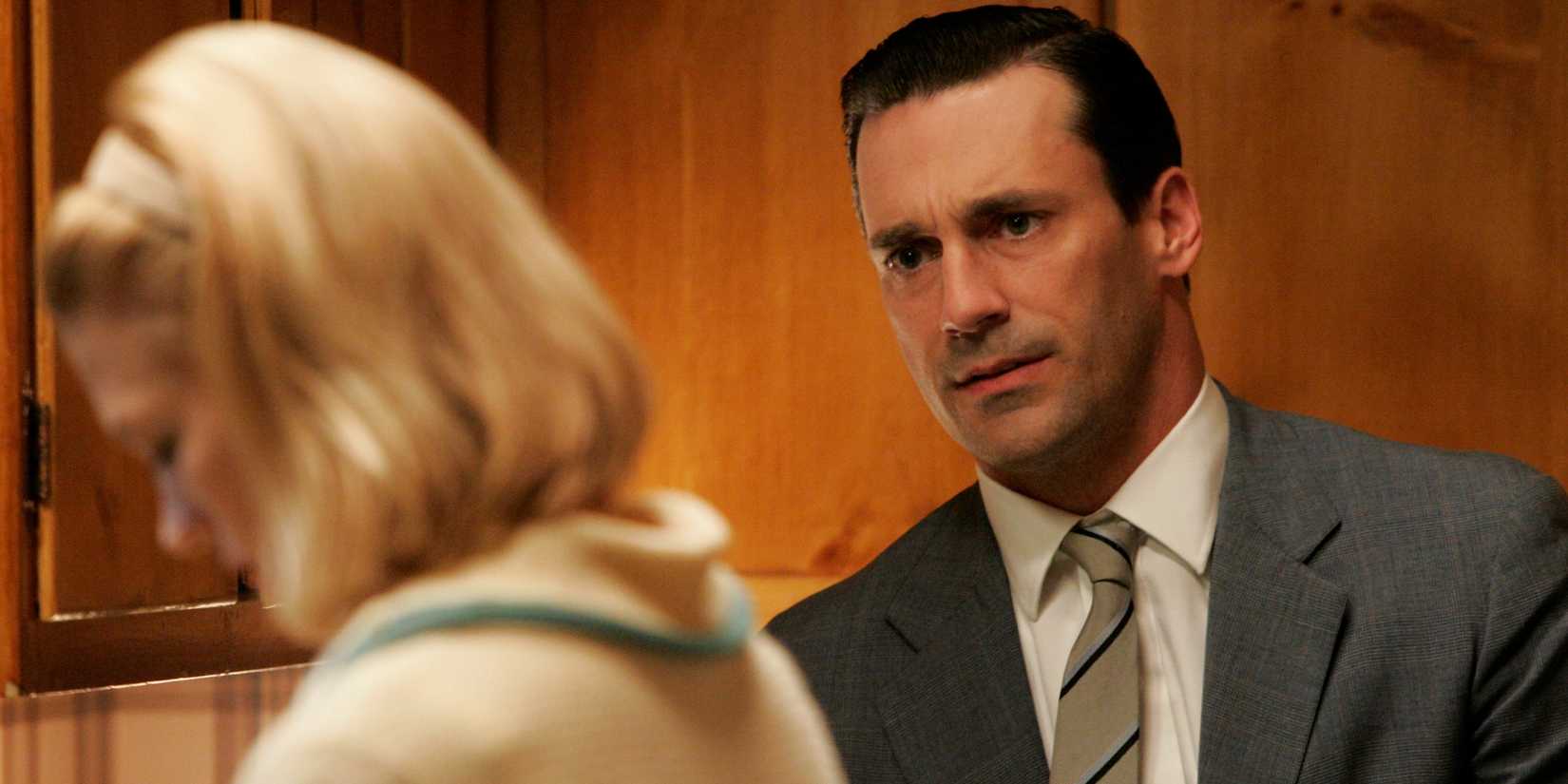 Betty e Don em Mad Men, temporada 1