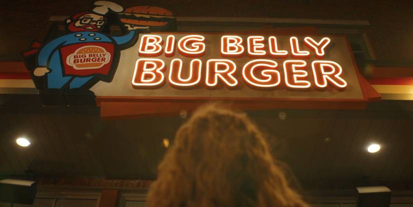 Big Belly Burger sign in Peacemaker season 2 finale