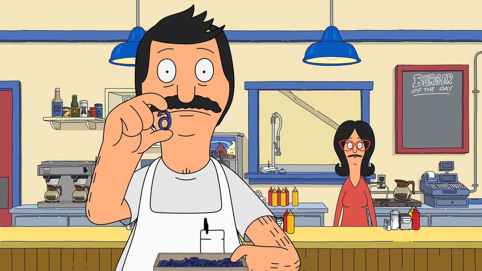 Bob Belcher em Bob's Burgers.