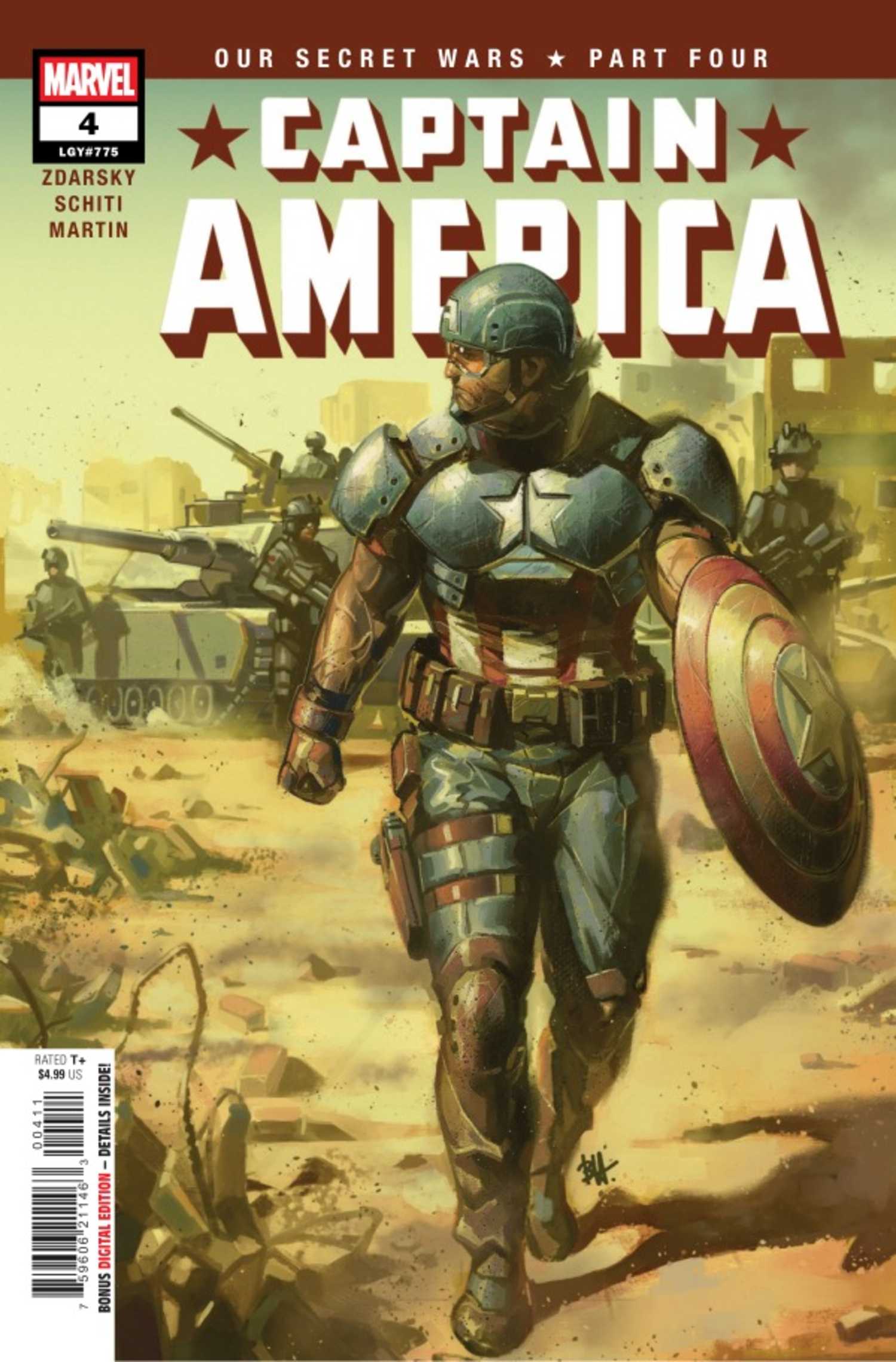 Captain America Chip Zdarsky Drops Major Teaser About Marvel's New Era