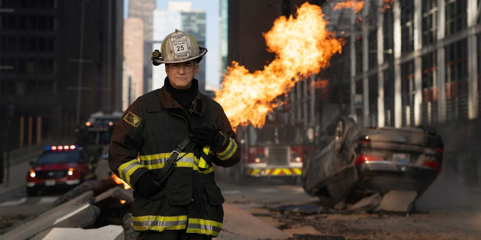 Dermot Mulroney as Dom Pascal in Chicago Fire