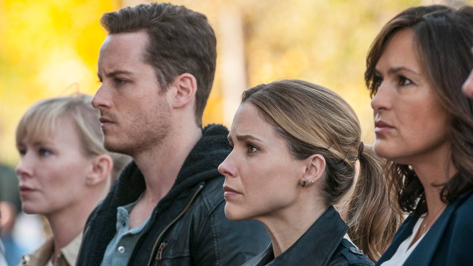 Cast of the Chicago Fire/Chicago PD/Law & Order: SVU 2014 crossover