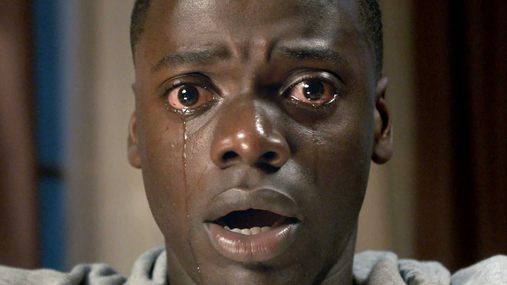 Chris chorando em Get Out