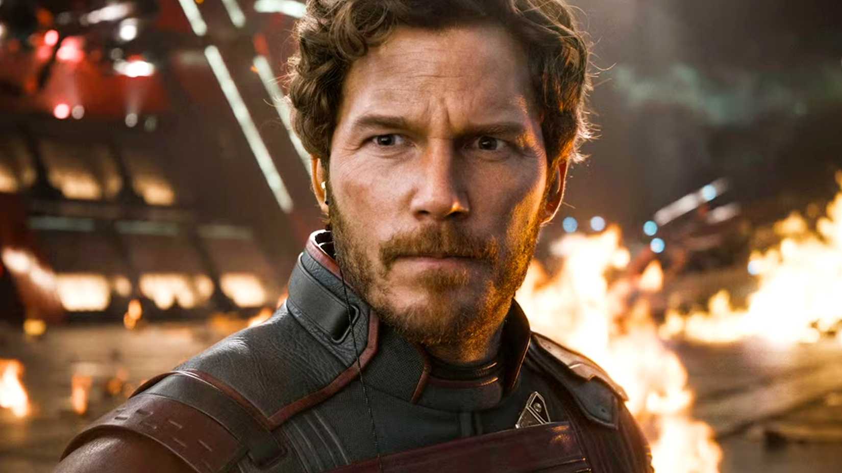 Chris Pratt como Star-Lord em Guardiões da Galáxia Vol. 3