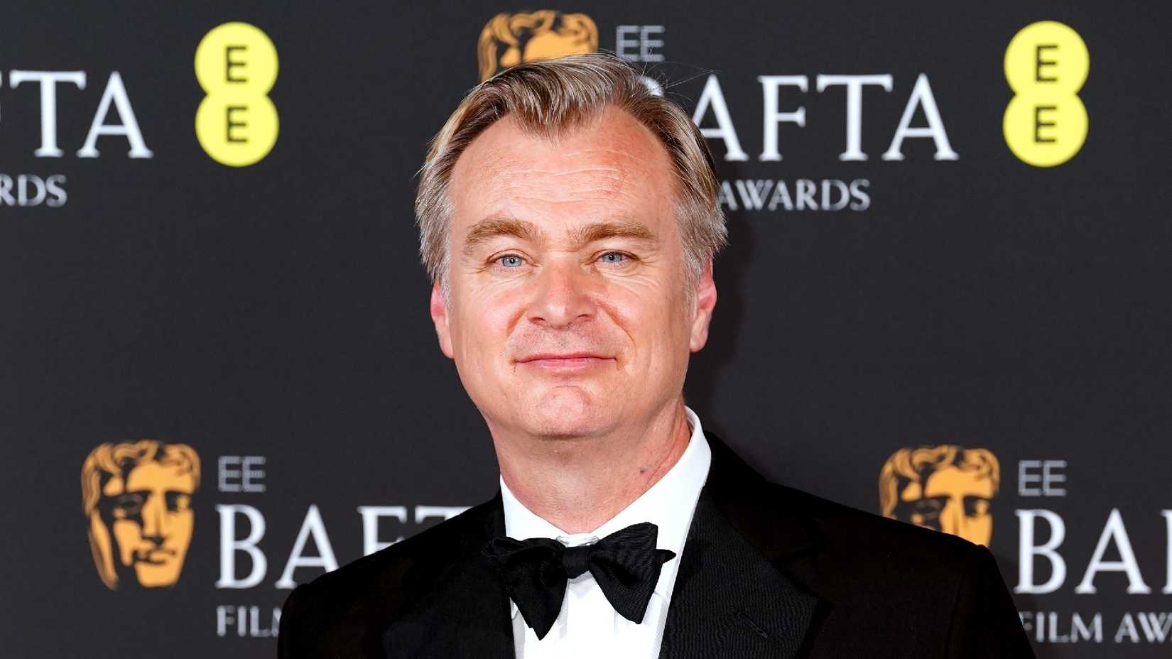 Christopher Nolan at 77th British Academy Film Awards (BAFTAs) at the Royal Festival Hall - Press Room