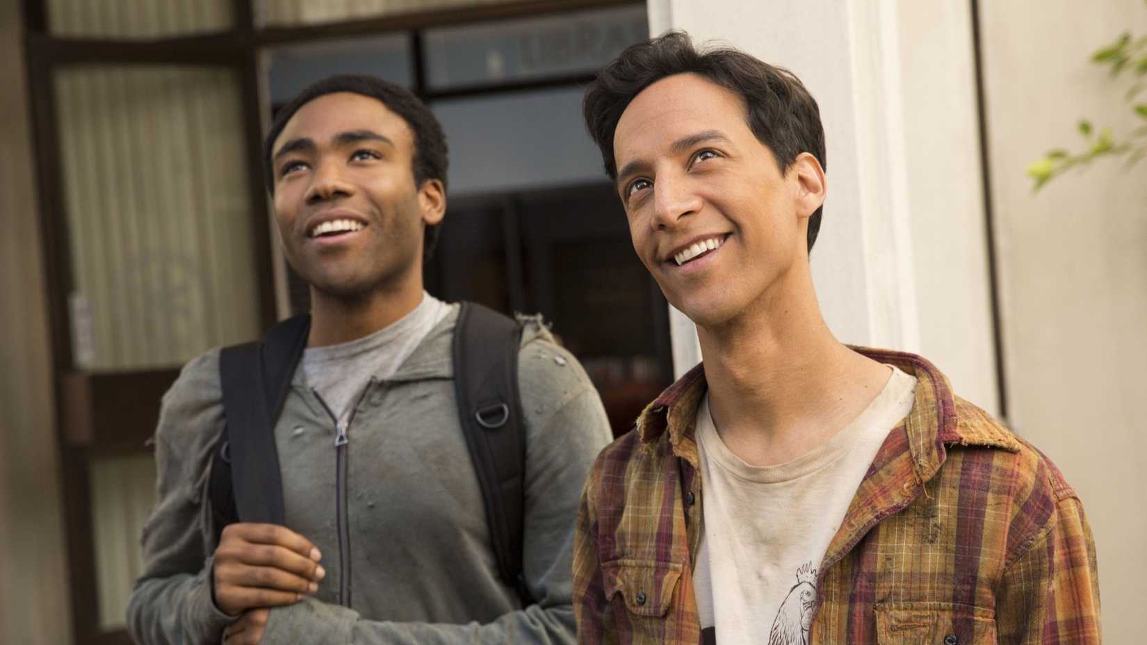 Troy e Abed em Community.