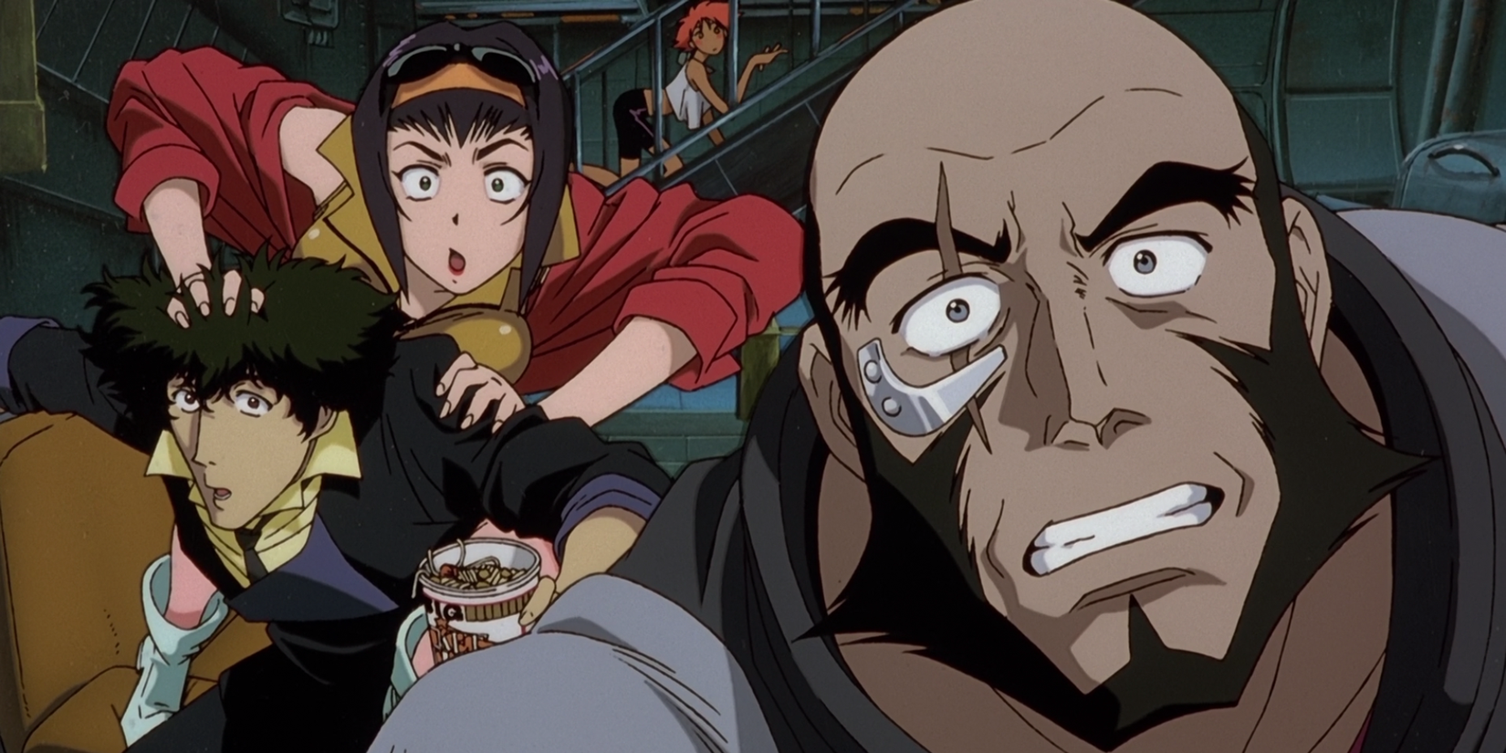 10 Obras-Primas do Anime Clássico Que as Séries Modernas Nunca Vão Superar 5 Imagem em destaque do anime Cowboy Bebop DE ALTA QUALIDADE