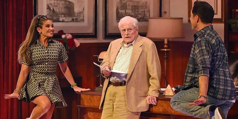 Dancing With The Stars Danielle Fishel, William Daniels, and Pasha Pashkov Perform A Boy Meets World Routine