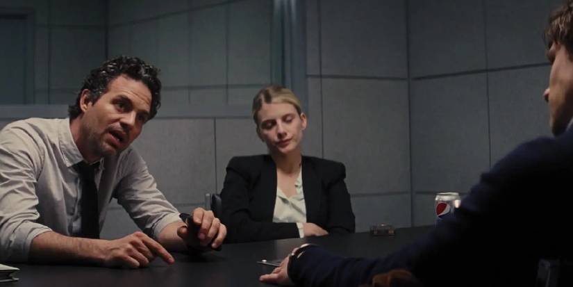 Daniel Atlas sendo interrogado em Mestres da Ilusão