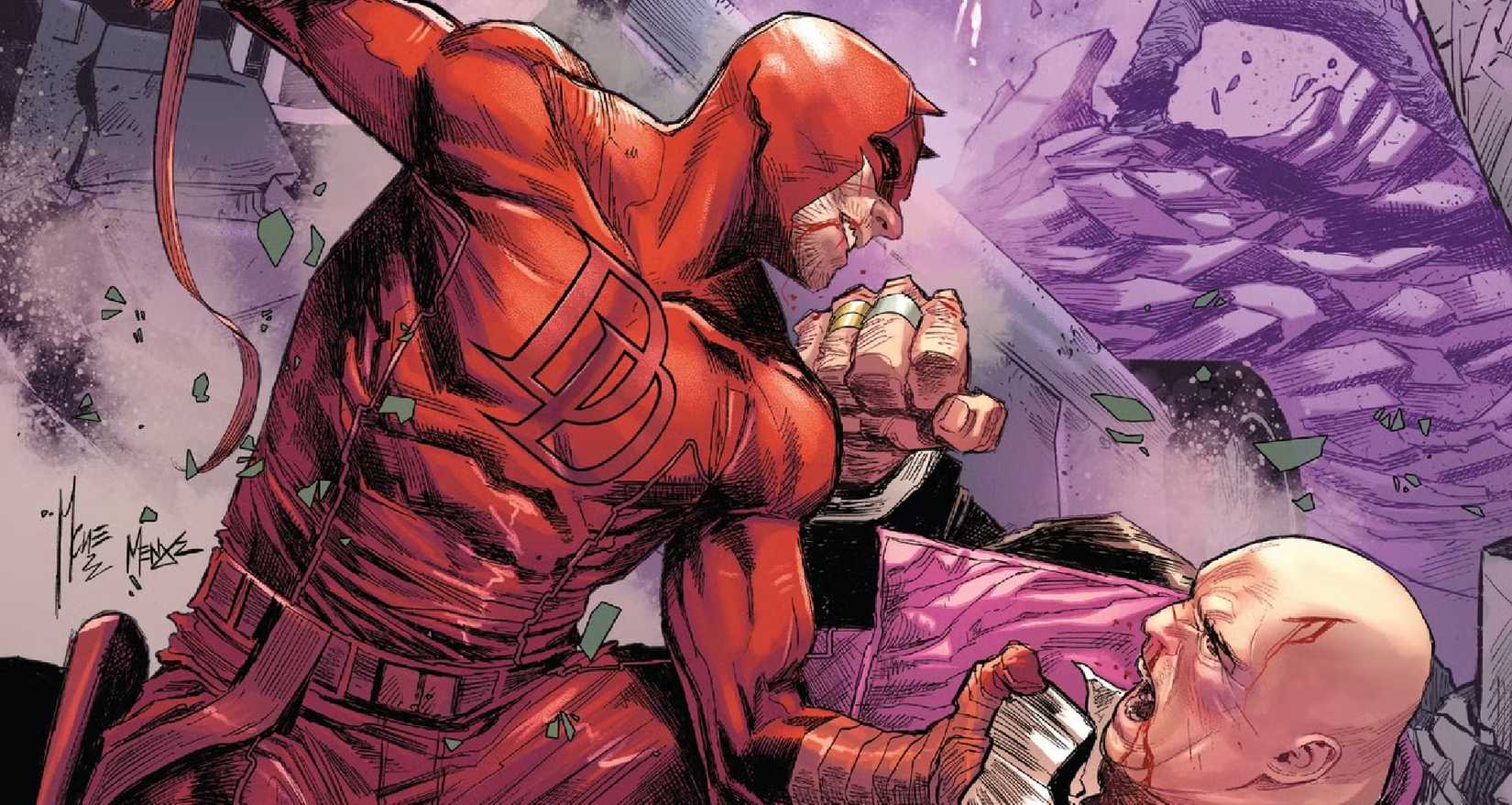 daredevil beating up kingpin