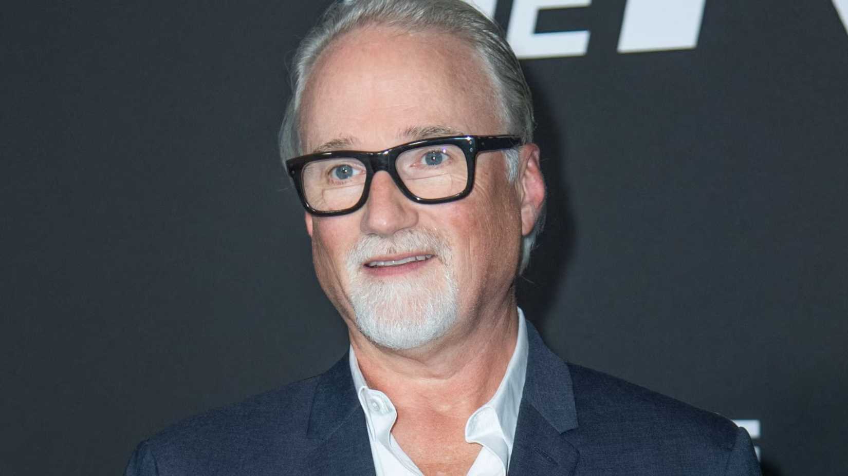 David Fincher attending the red carpet