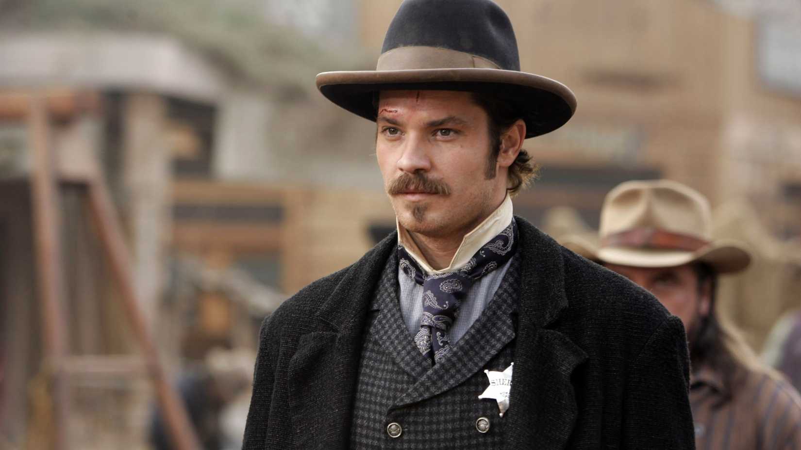 Timothy Olyphant como Sheriff Seth Bullock em Deadwood