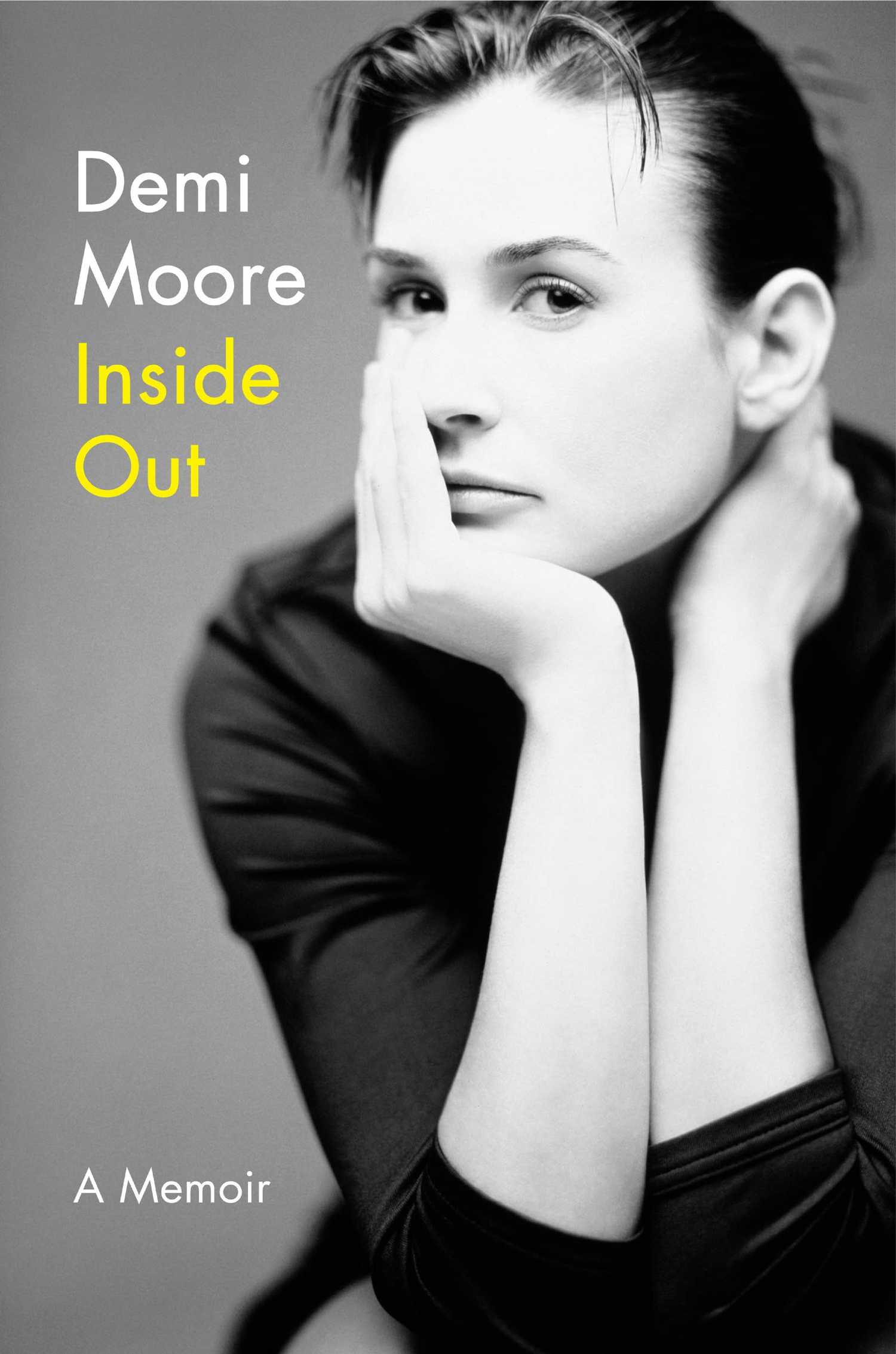 The cover of Demi Moore's Inside Out.