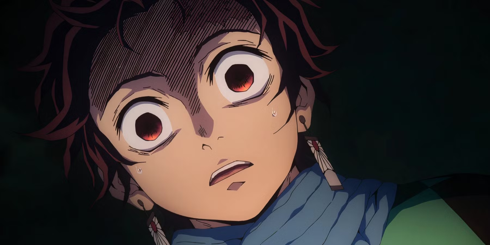 10 TV Shows That Don't Deserve The Hate They Get Tanjiro looking scared in Demon Slayer