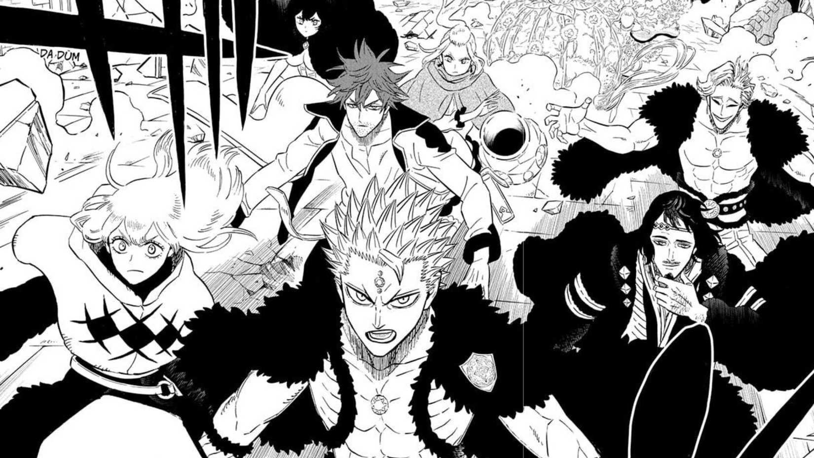 Diamond Kingdom Mages as seen in the Black Clover manga