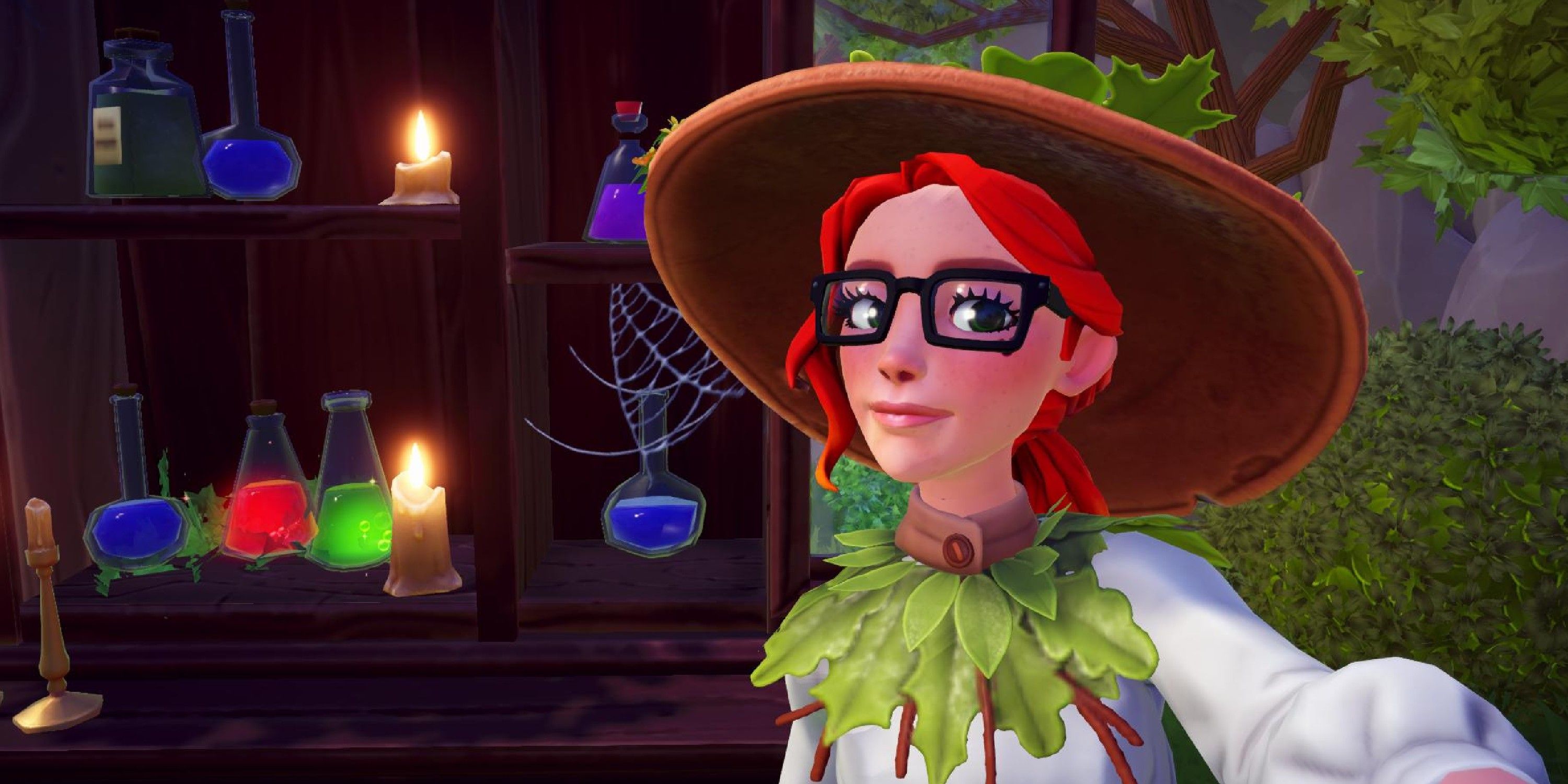 Disney Dreamlight Valley character posing in Witchful Thinking Premium Star Path reward