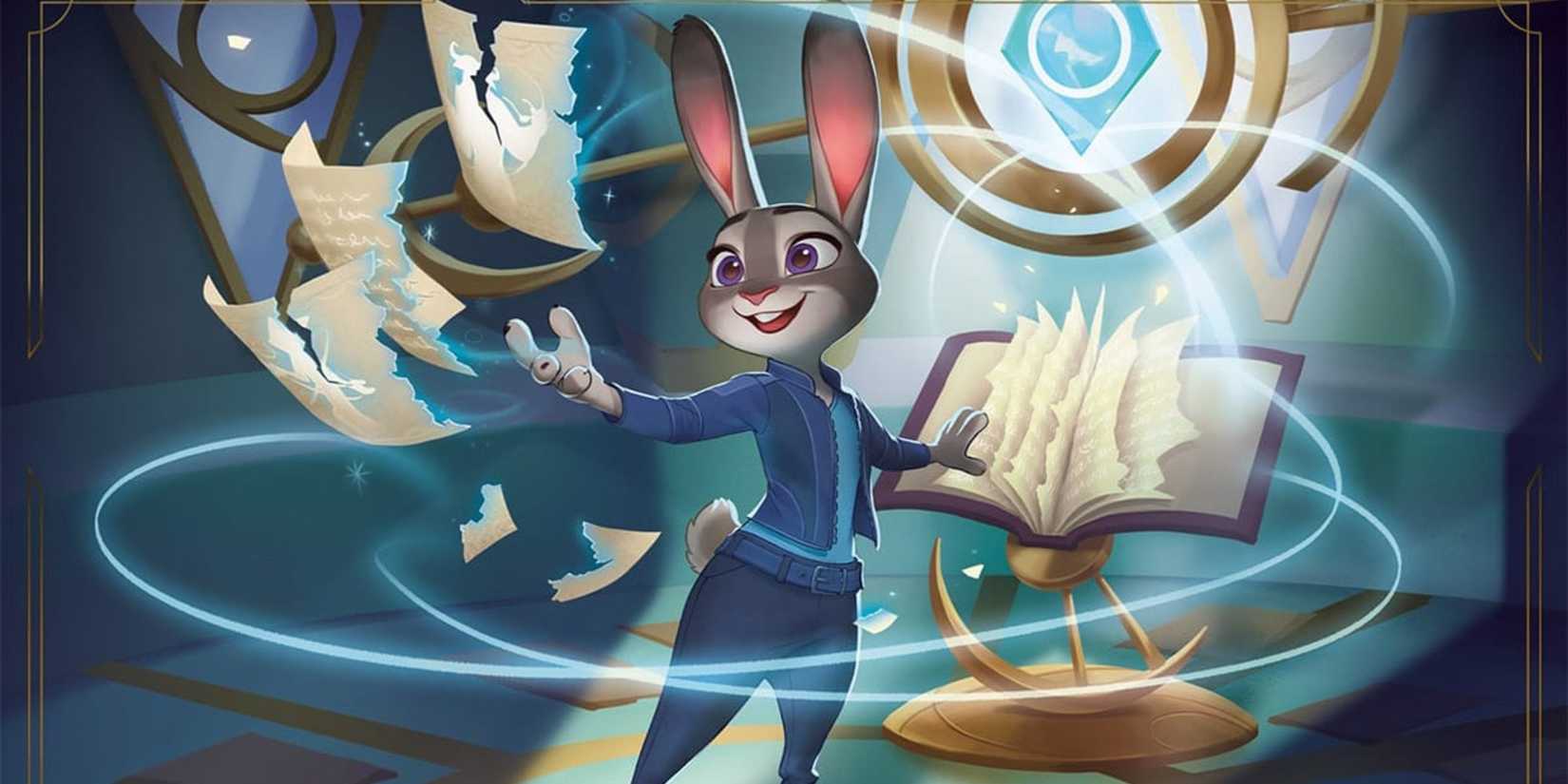 Disney Lorcana Judy Hopps Artwork from Whispers In The Well set