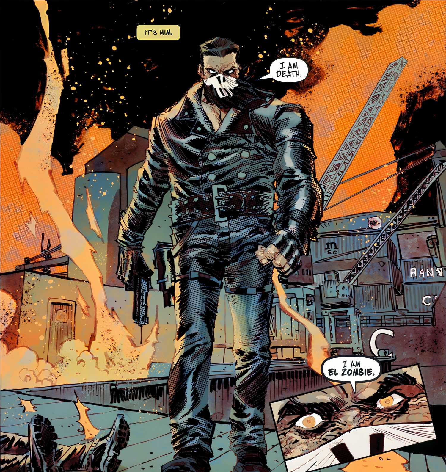 El Zombie Arrives to Fight Punisher Marvel