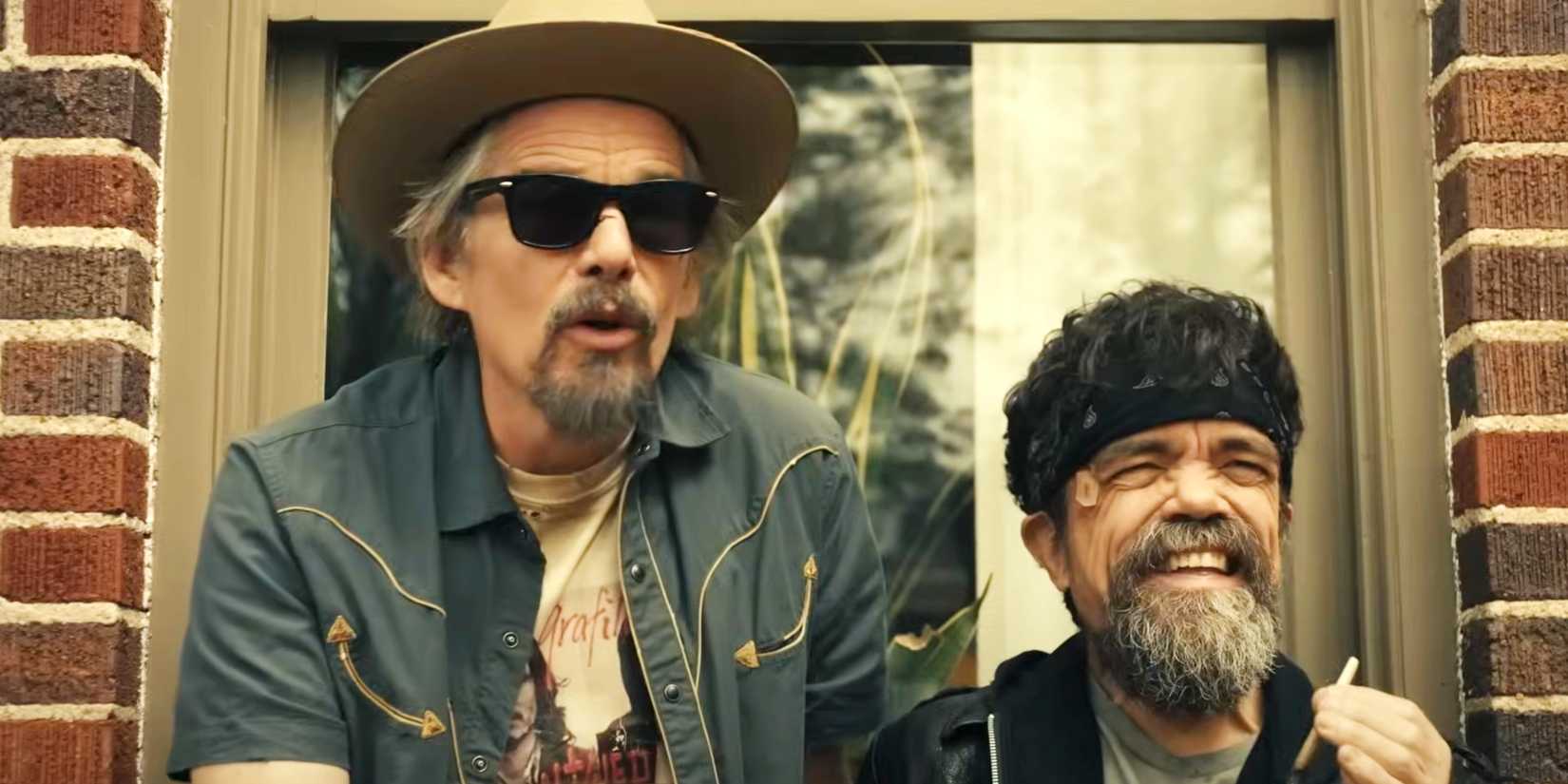 ethan hawke and peter dinklage in the lowdown