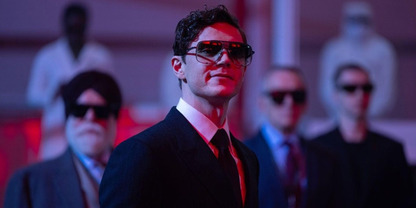 Evan Peters como Julian Dillinger em Tron: Ares.