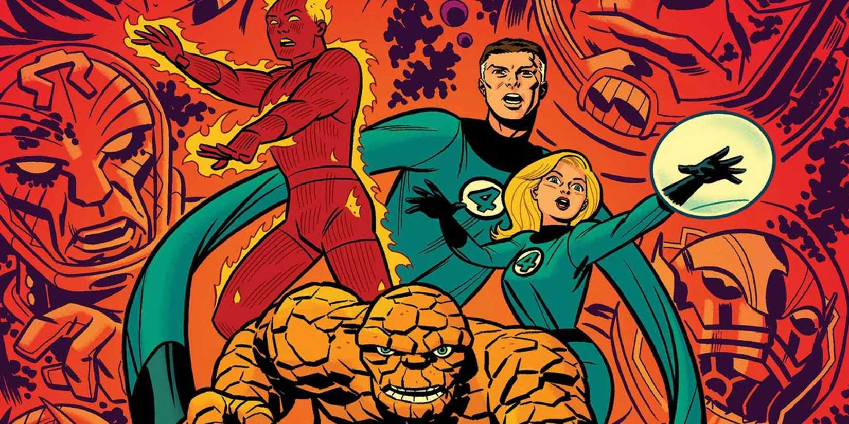 FANTASTIC FOUR COMIC ART BY MIKE CHO
