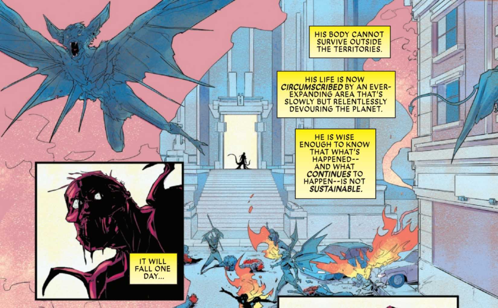 fantastic four's franklin richards becomes a monster 3