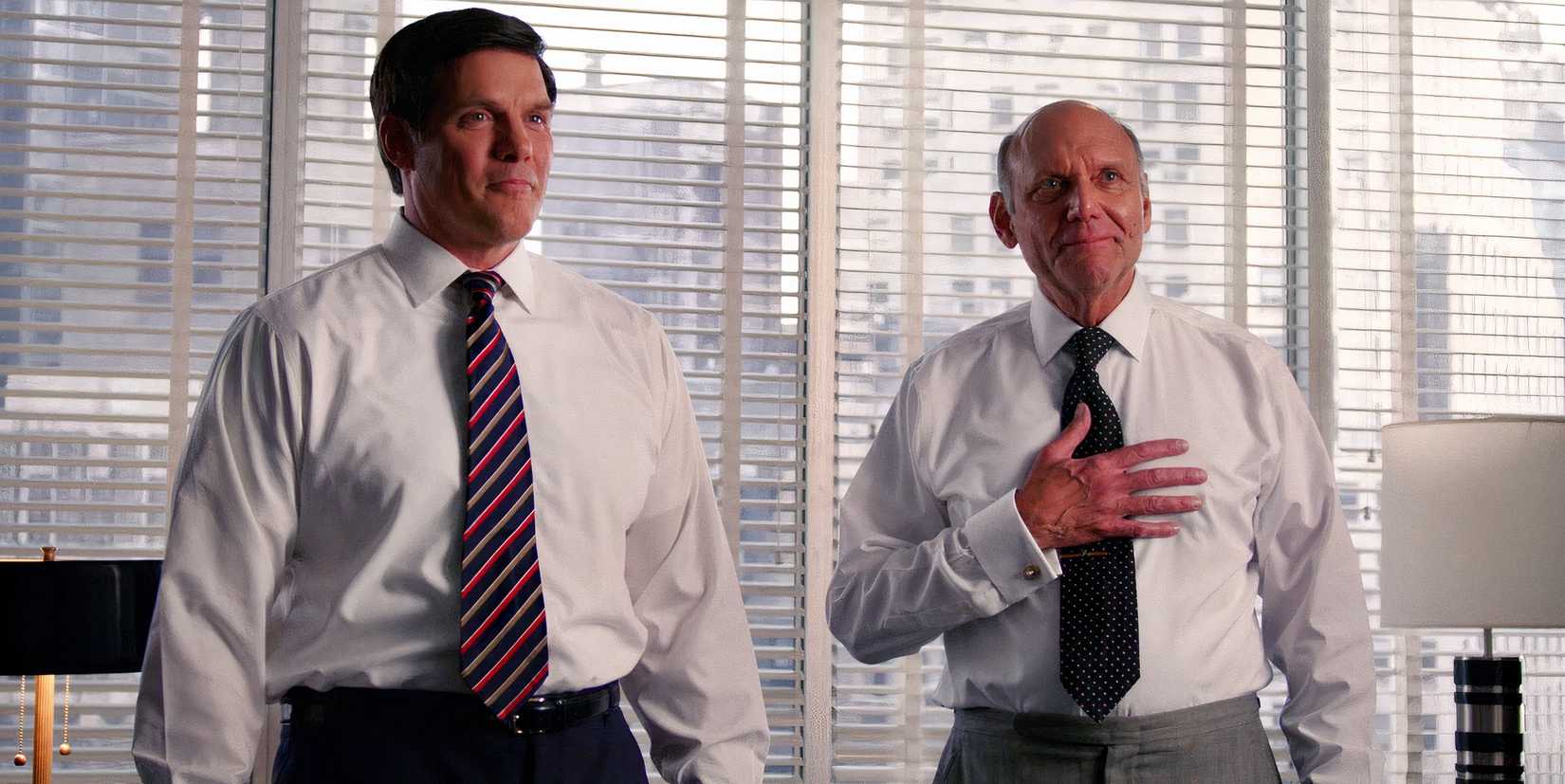 Ferg Donnelly and Jim Hobart in Mad Men