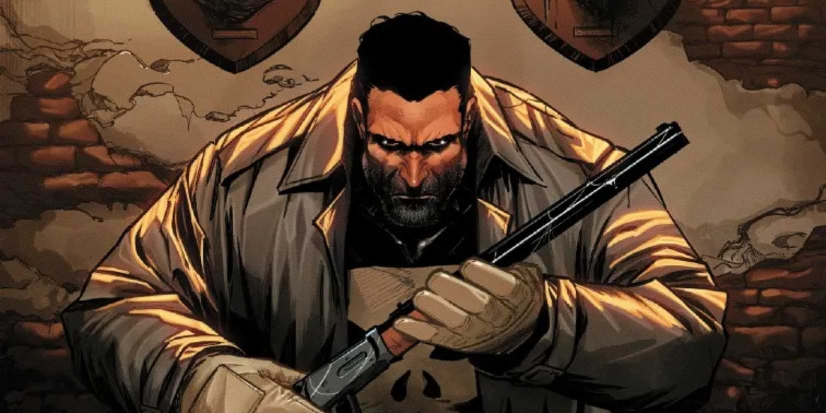 Frank Castle holds a shotgun in The Punisher Red Band #2