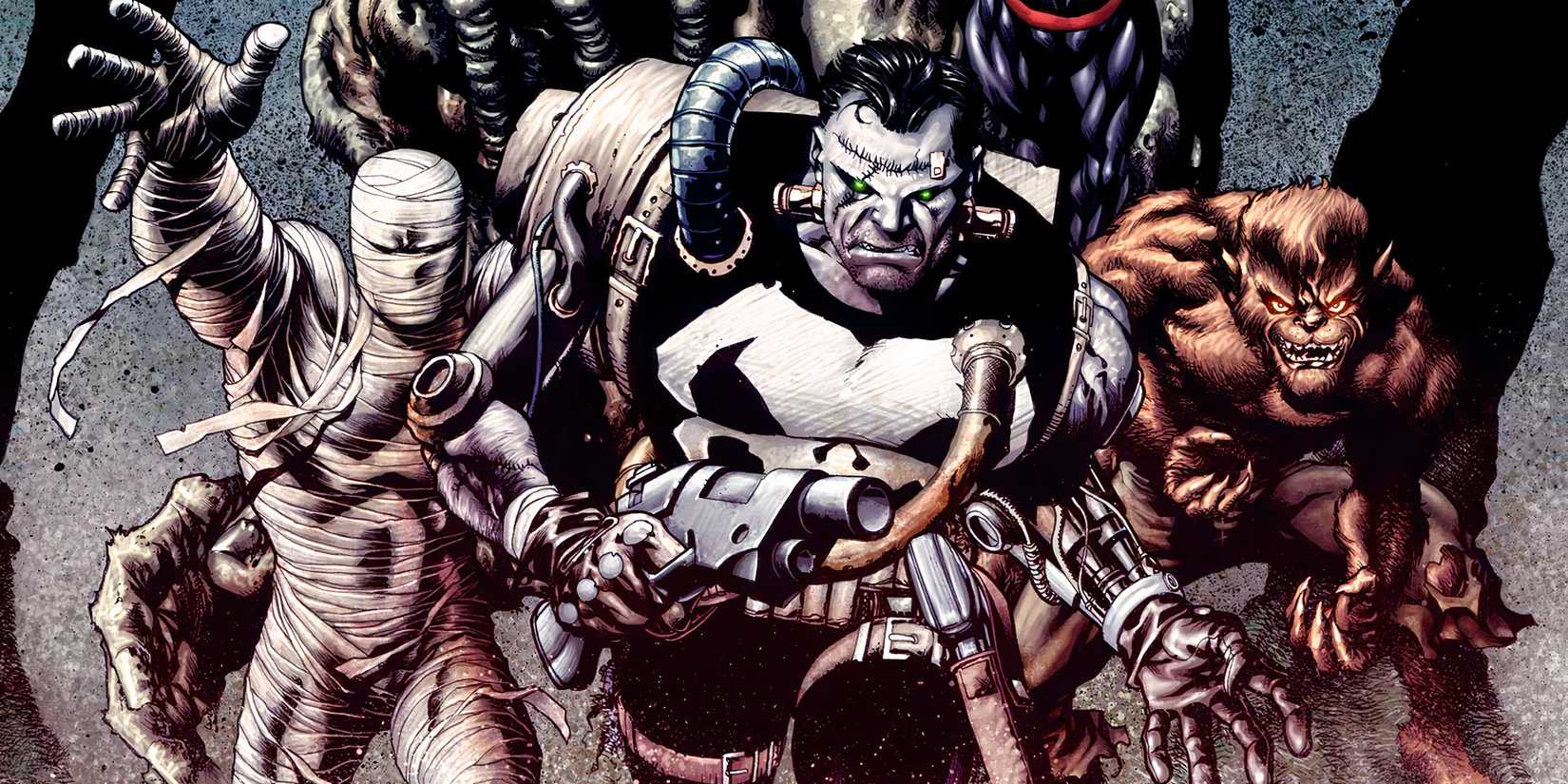 Franken-Castle and Legion of Monsters Marvel