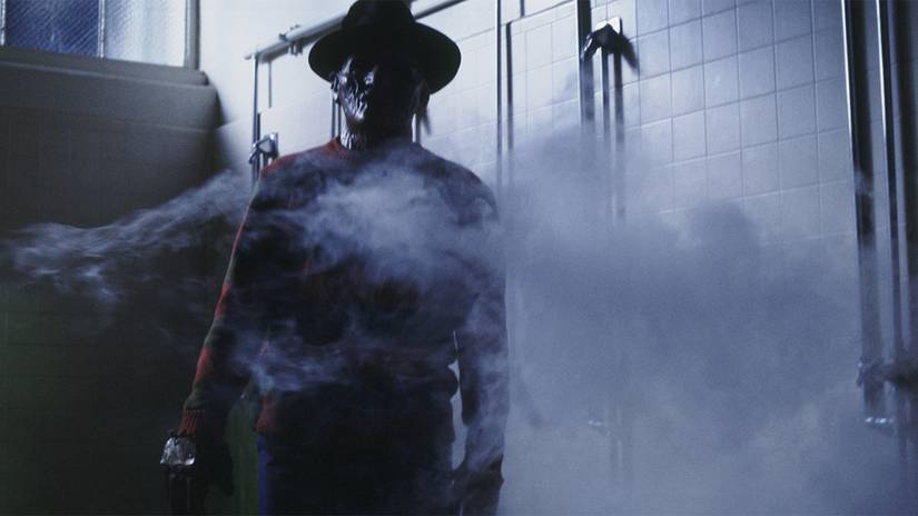 Freddy surrounded by steam in A Nightmare on Elm Street