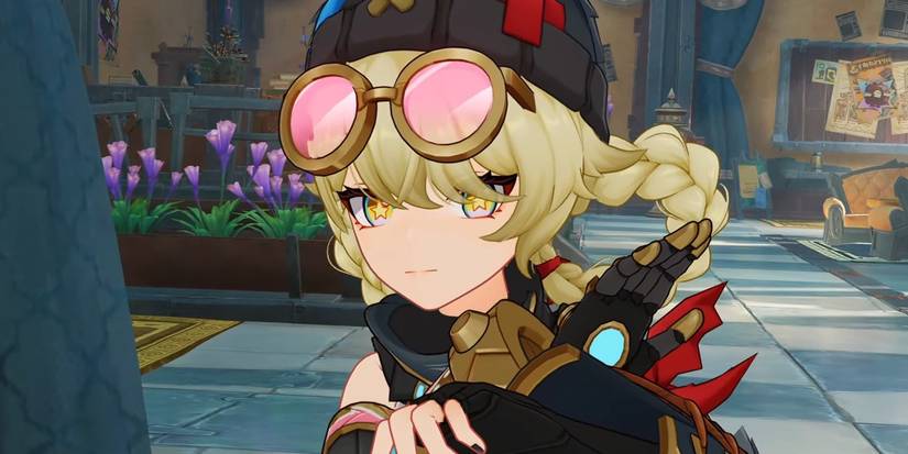 Jahoda is surprised in Genshin Impact.