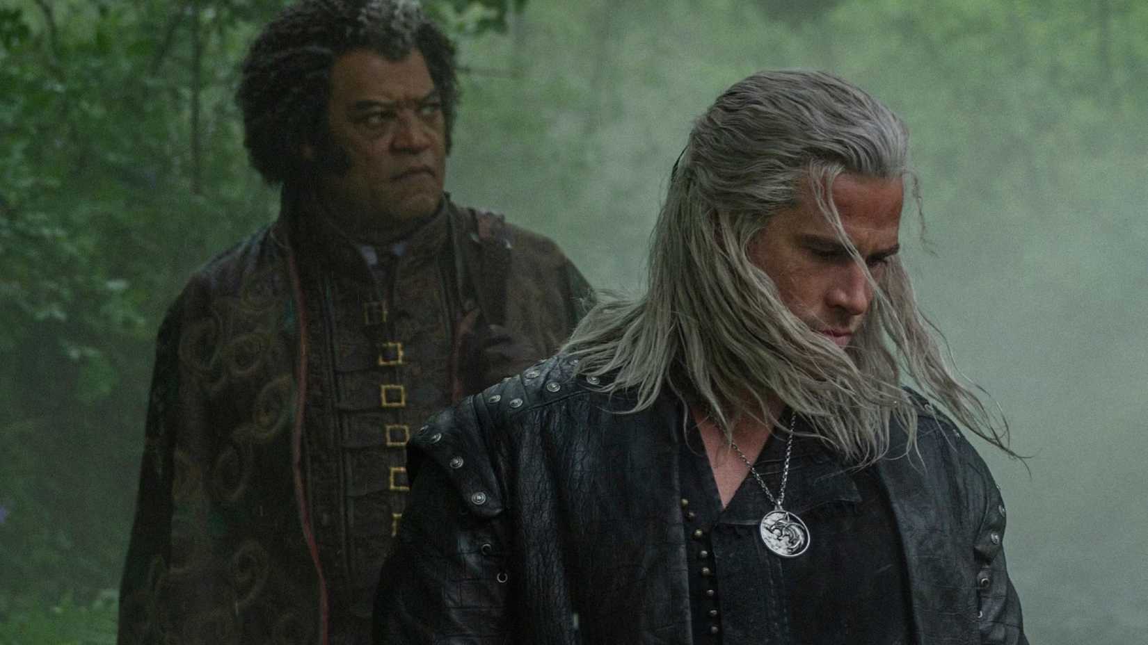 Geralt and Regis in The Witcher
