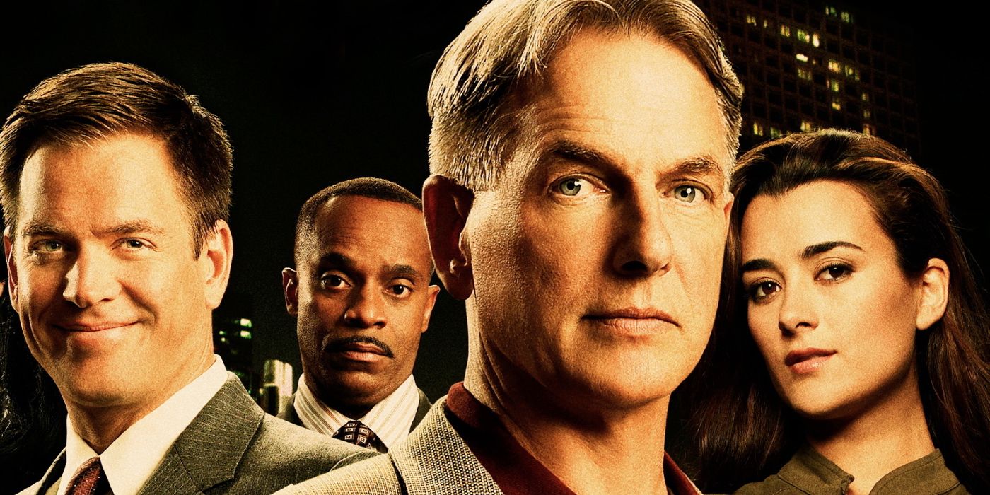 Gibbs, Vance, DiNozzo, and David in NCIS