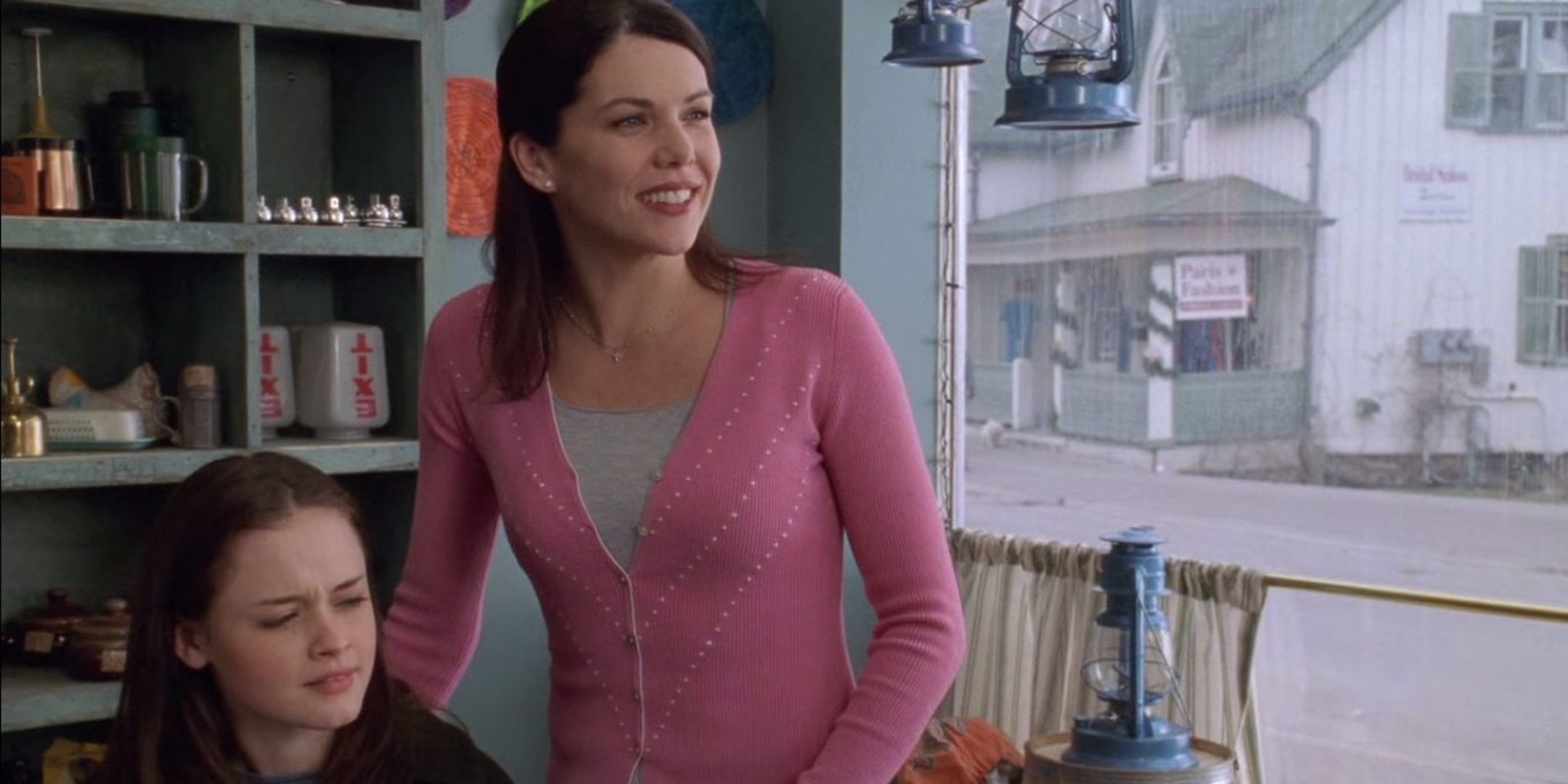 Cena do episódio piloto de Gilmore Girls