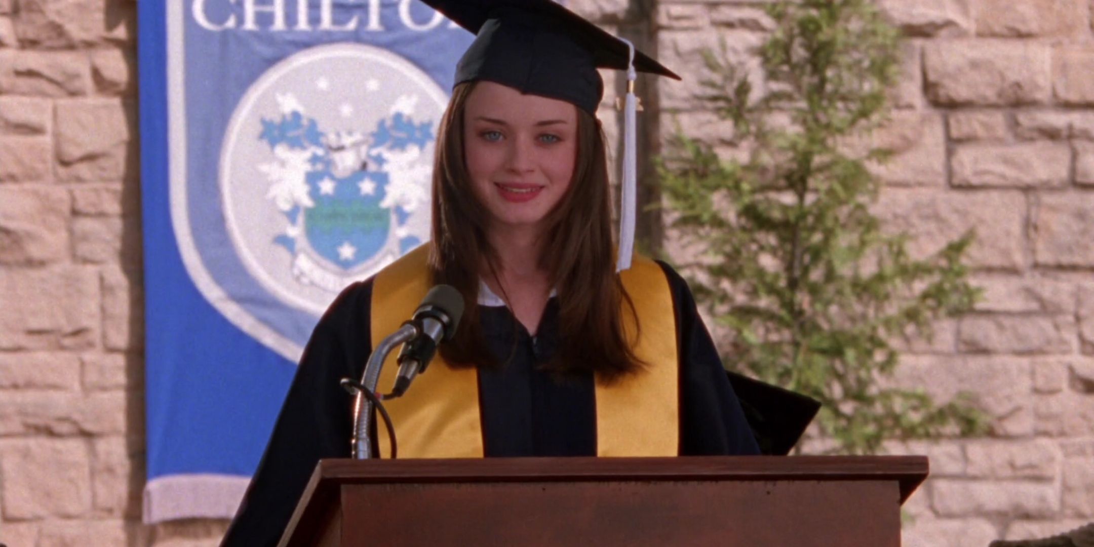 Rory se formando em Gilmore Girls