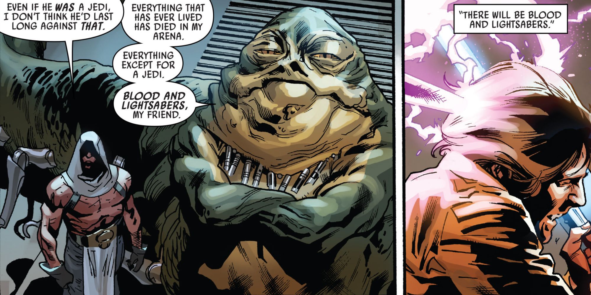 Grakkus o Hutt planejando matar Luke Skywalker em Star Wars 2015