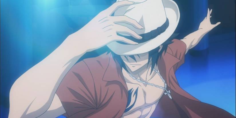 Gray Fullbuster dancing in Fairy Tail's Eclipse Celestial Spirits arc