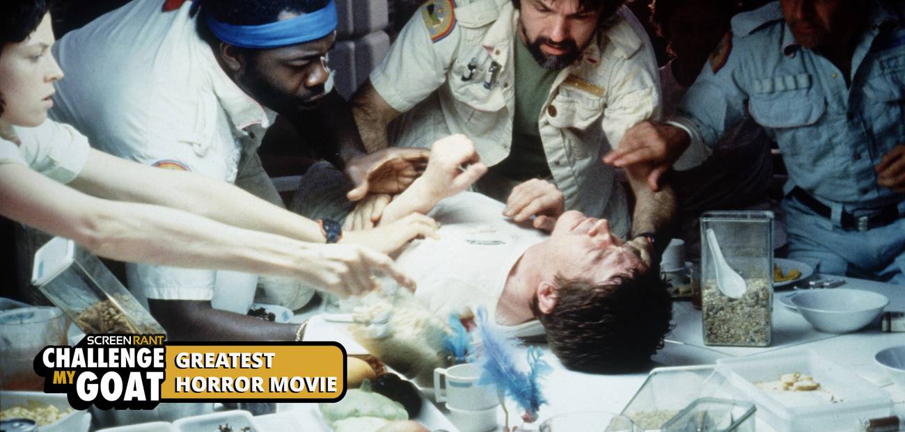 Cena do Xenomorfo em Alien