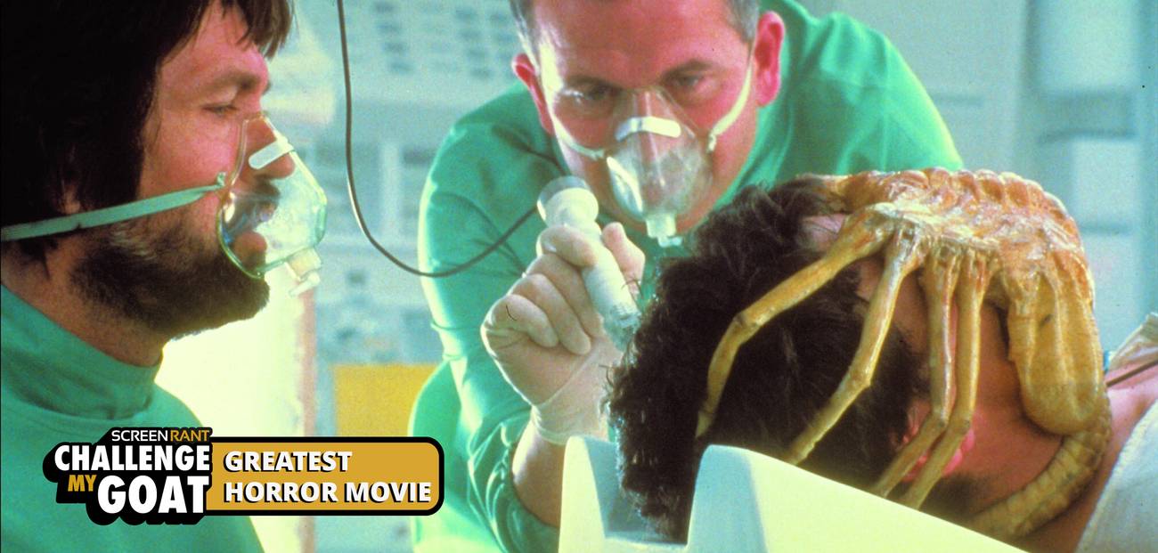 Cena do Facehugger em Alien