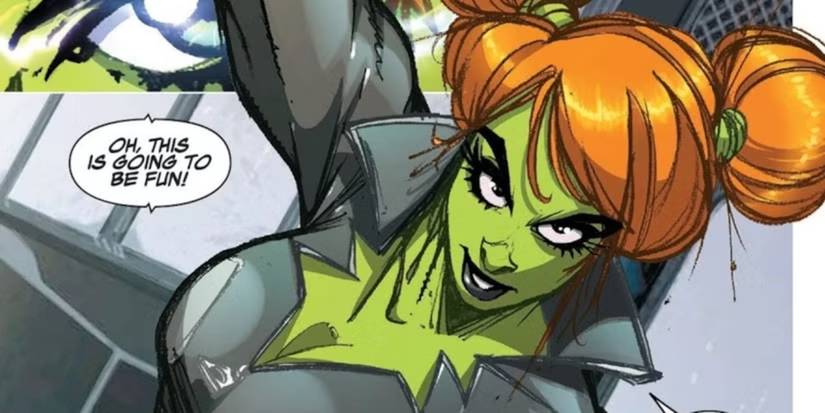 Viúva Verde, a mistura de Viúva Negra e Mulher-Hulk em Warp World