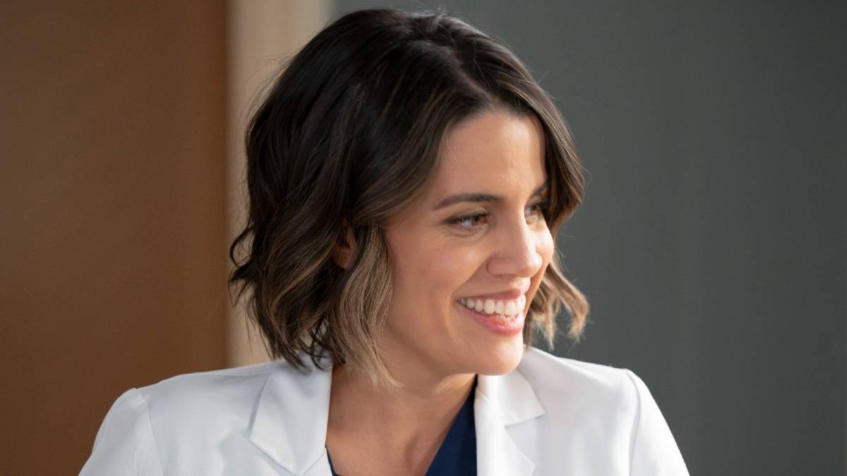 Grey's Anatomy's Natalie Morales (Monica Beltran) Smiling