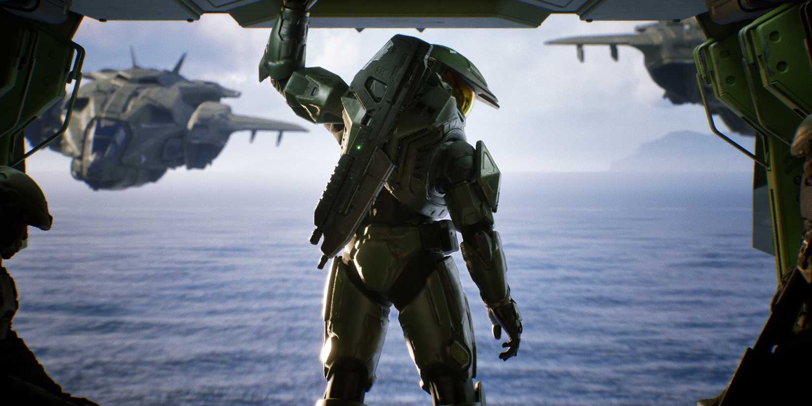 Halo Campaign Evolved Master Chief Silhouette
