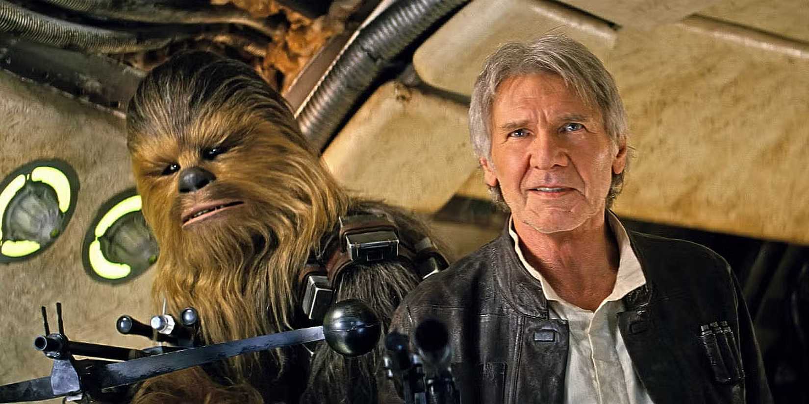 han and chewie from force awakens