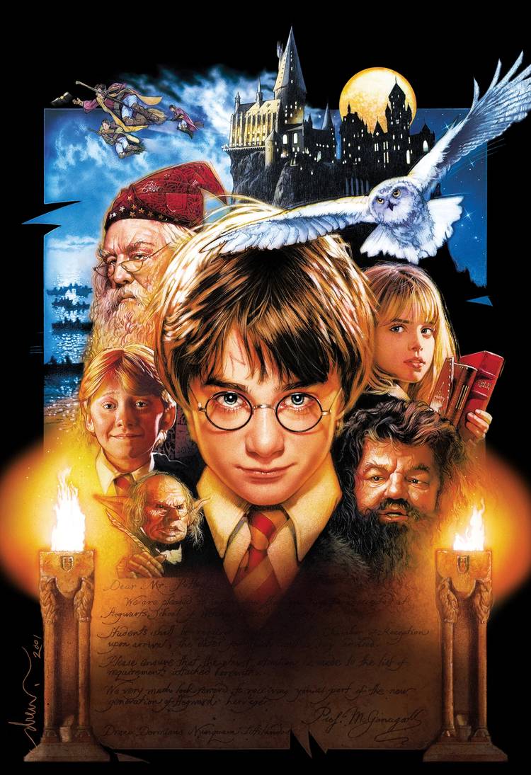 Harry Potter Poster Drew Struzan