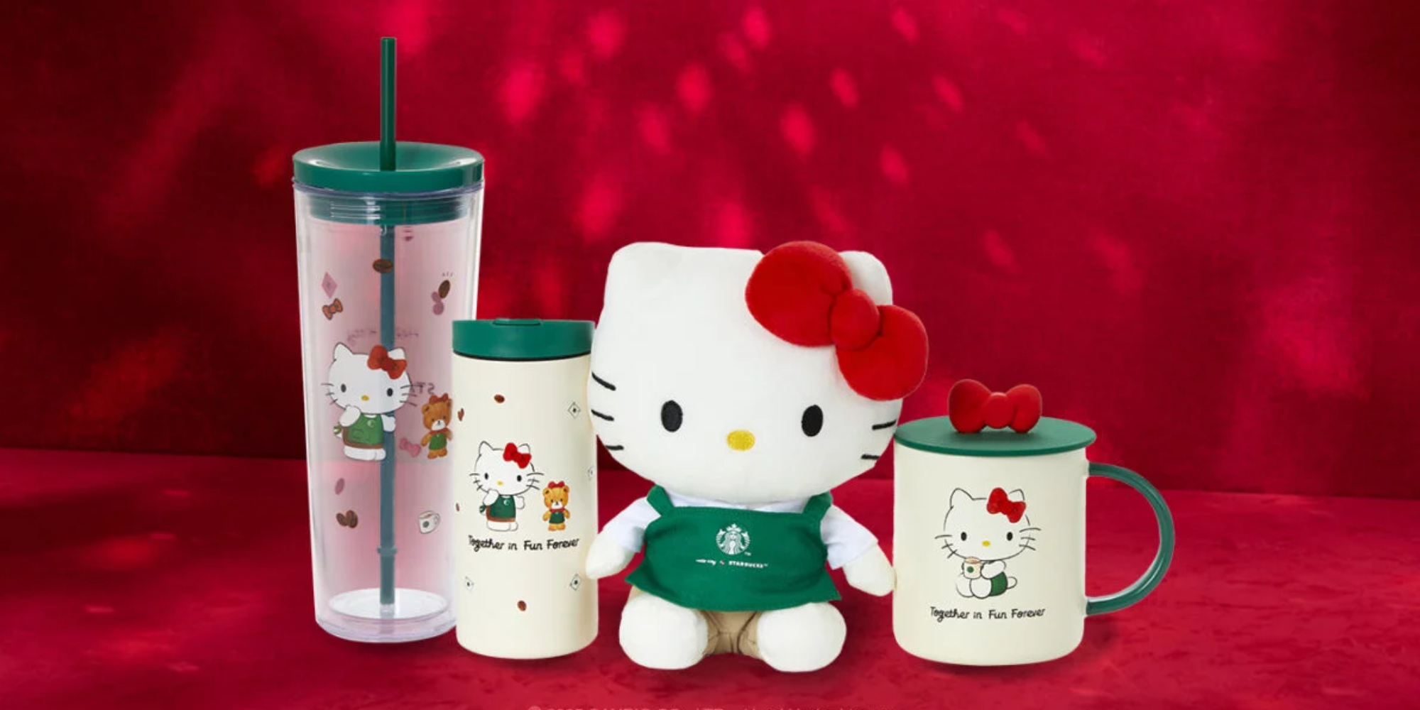 Hello Kitty x Starbucks Collezione - Tazze e peluche