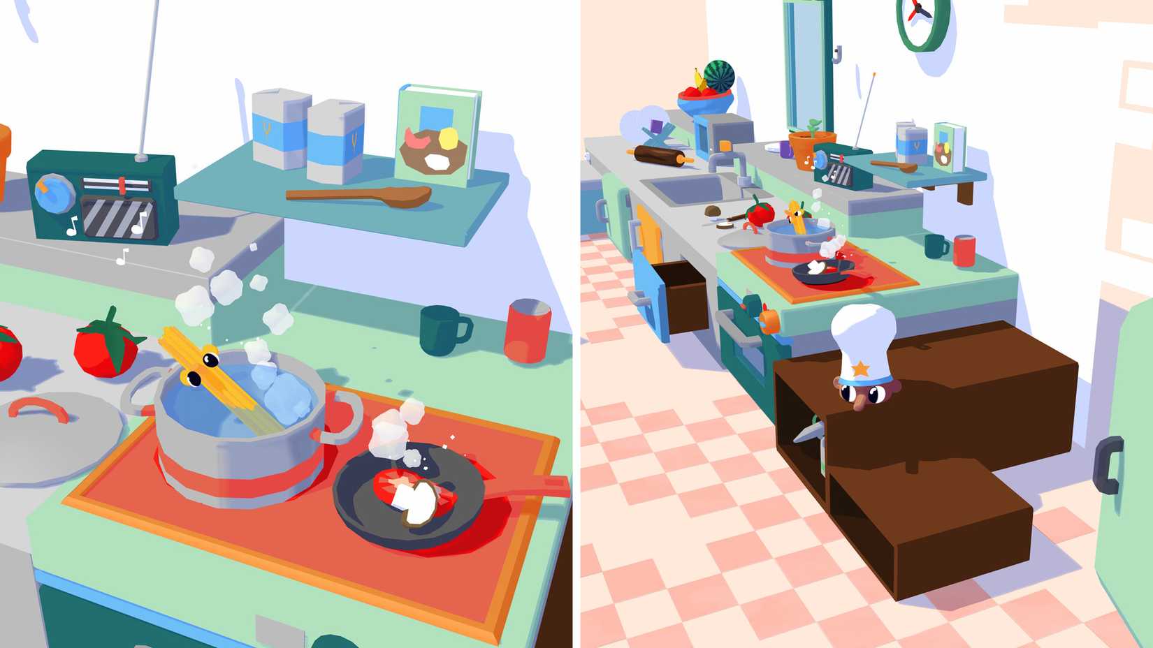 Henry Halfhead screenshot showing two players playing in split screen-1