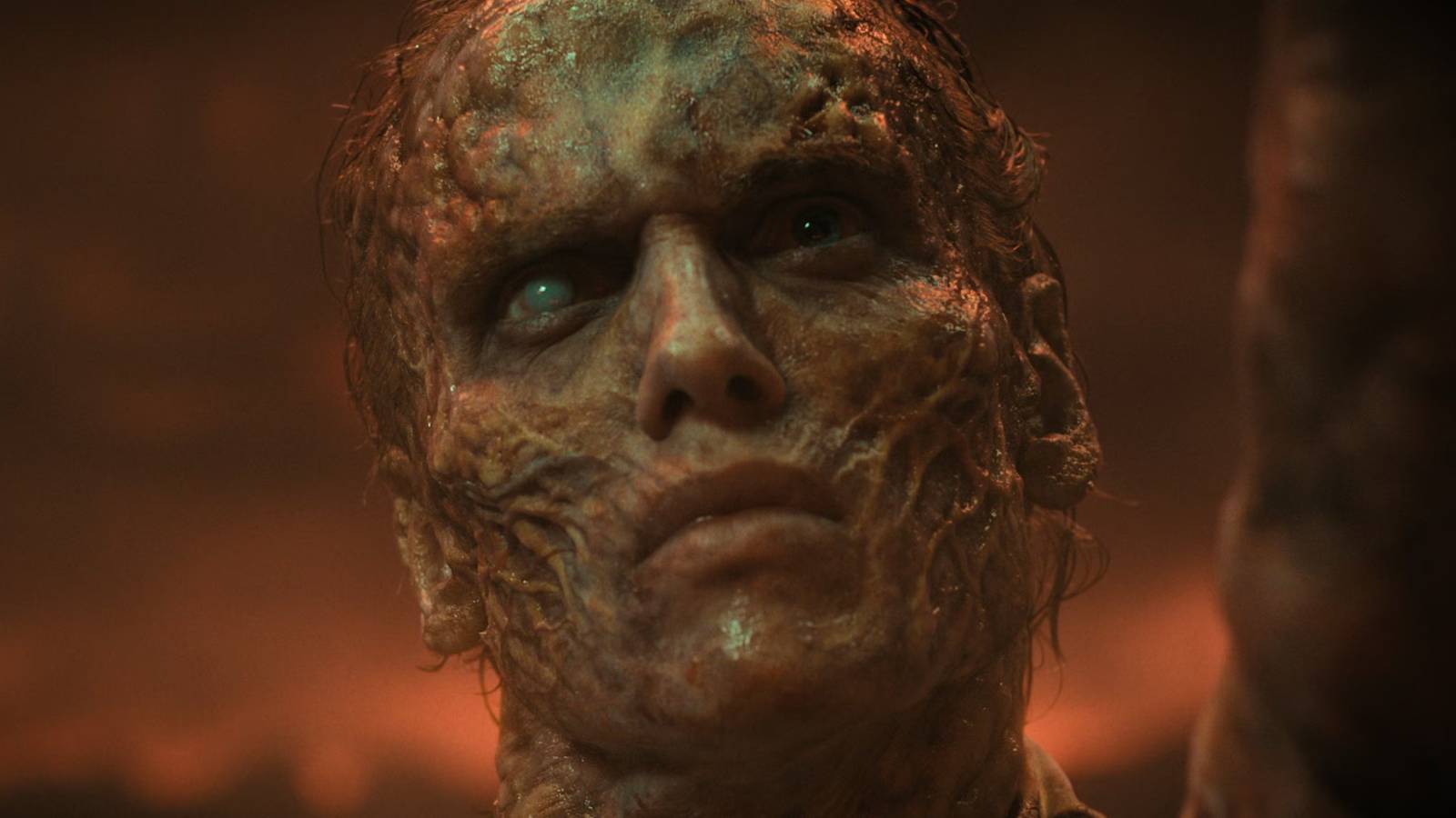 Henry or Vecna looking out into the Upside Down in Stranger Things season 4